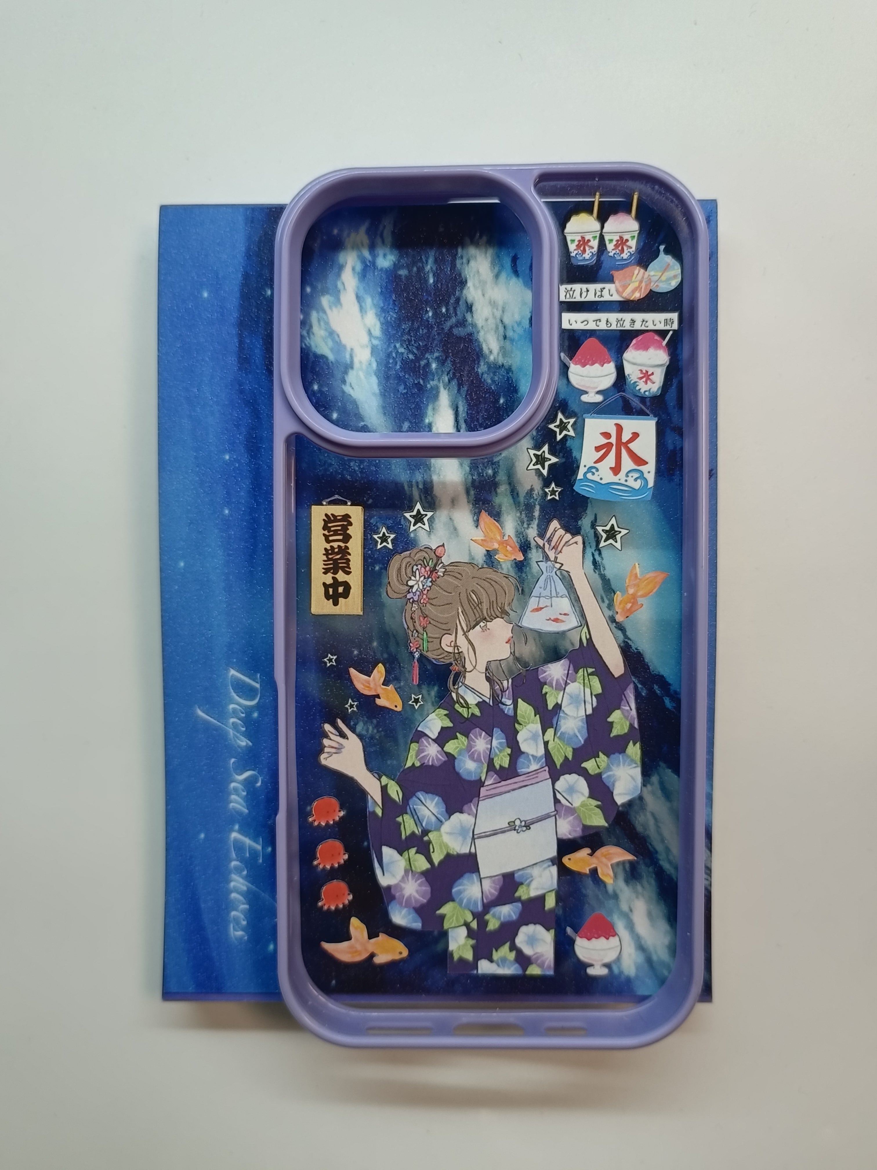 【Limited Edition】Deep Sea  Echoes Sticker Book Handmade Sticker Phone Case