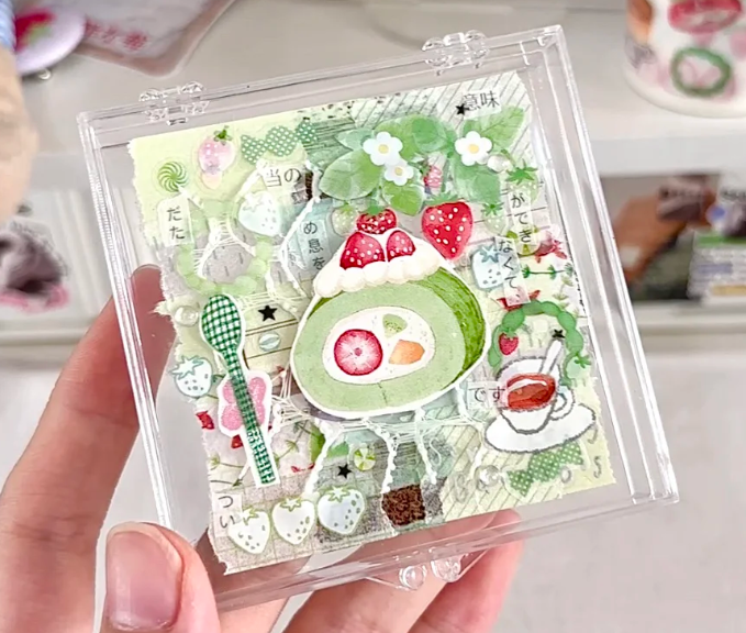 Decoupaged Trinket Box