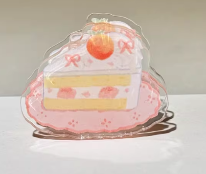 Charm|Acrylic Charm and acrylic clips for journal decoration