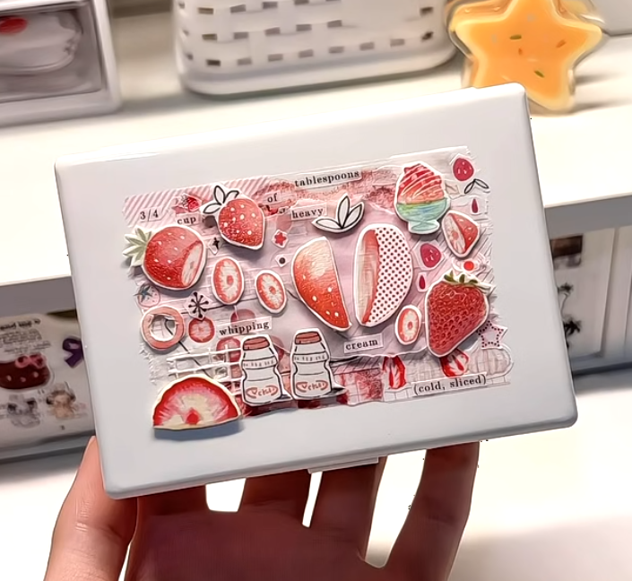 Decoupaged Trinket Box