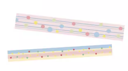 Collage Memo & Washi Tape Sample Kit - Aesthetic Journaling Supplies, Scrapbooking Stickers, Kawaii Stationery Collection, Bullet Journal Materials, DIY Craft Kit, Decorative Tape Set, Planner Essentials, Mixed Media Art Supplies, Colorful Journal Extras