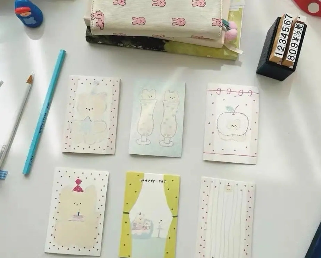 Pretty Memo Sheets Assortment | Cute Stationery for Notes, Journaling & Planning