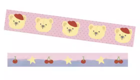 Collage Memo & Washi Tape Sample Kit - Aesthetic Journaling Supplies, Scrapbooking Stickers, Kawaii Stationery Collection, Bullet Journal Materials, DIY Craft Kit, Decorative Tape Set, Planner Essentials, Mixed Media Art Supplies, Colorful Journal Extras