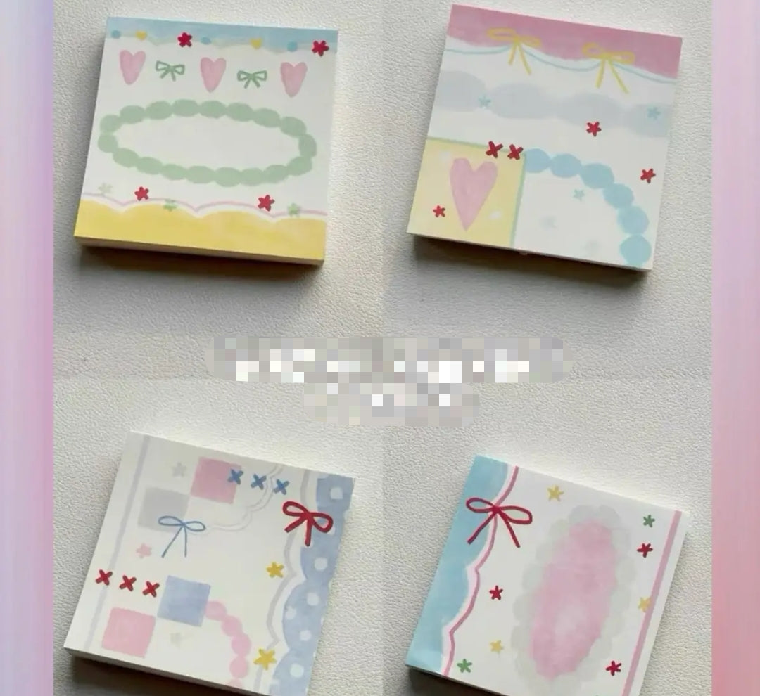 Pretty Memo Sheets Assortment | Cute Stationery for Notes, Journaling & Planning