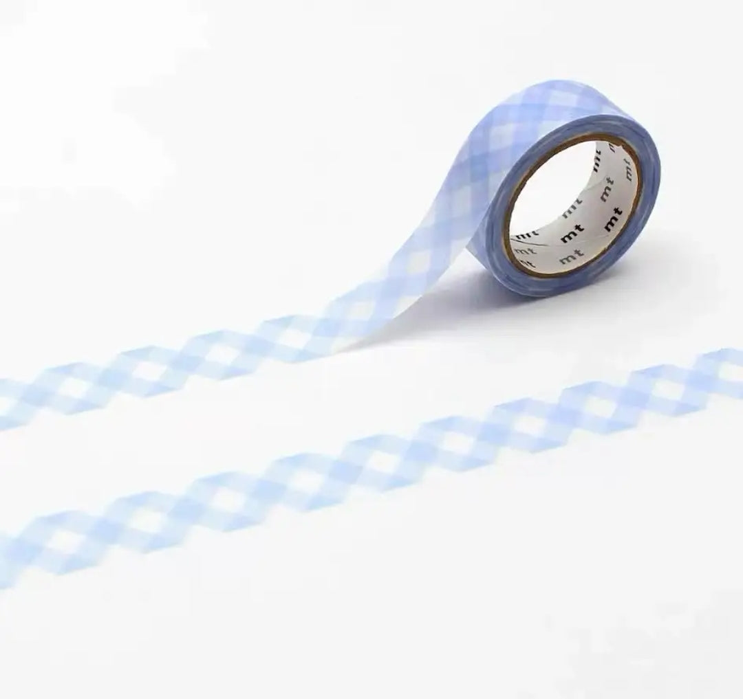 Japanese Made Basic Pattern Washi Tape Samples - Wide Roll Polka Dots & Stripes for Journaling, Aesthetic Stationery, Kawaii DIY Craft Supplies, Planner Stickers Collection