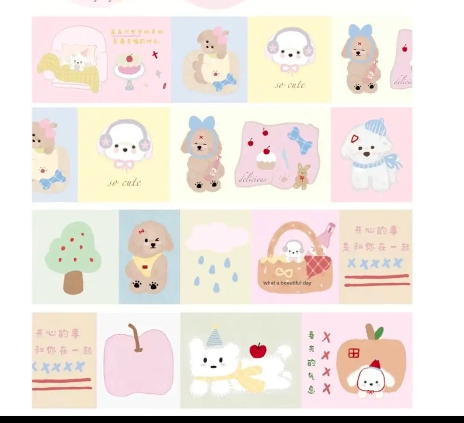 Aesthetic Strawberry Dopamine Sticker Collection | Kawaii Journal Stickers, Cute & Vibrant Planner Samples
