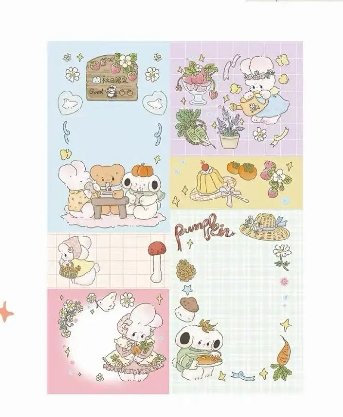 Pretty Memo Sheets Assortment | Cute Stationery for Notes, Journaling & Planning