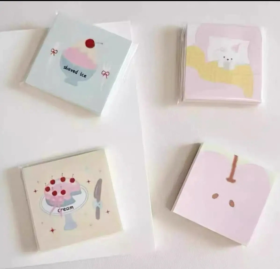 Pretty Memo Sheets Assortment | Cute Stationery for Notes, Journaling & Planning