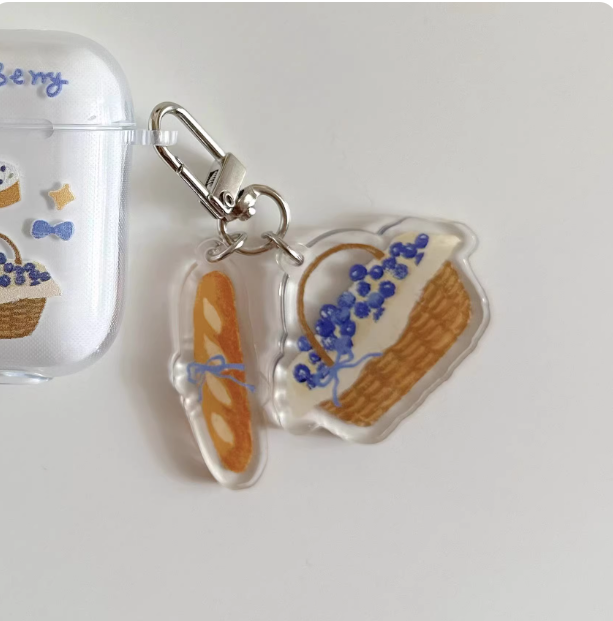 Charm|Acrylic Keychain Pendant - Cute and Versatile - Decorative Accessory for Girls' Bags, Notebooks, Phones, M5 Planners, with Ins Style