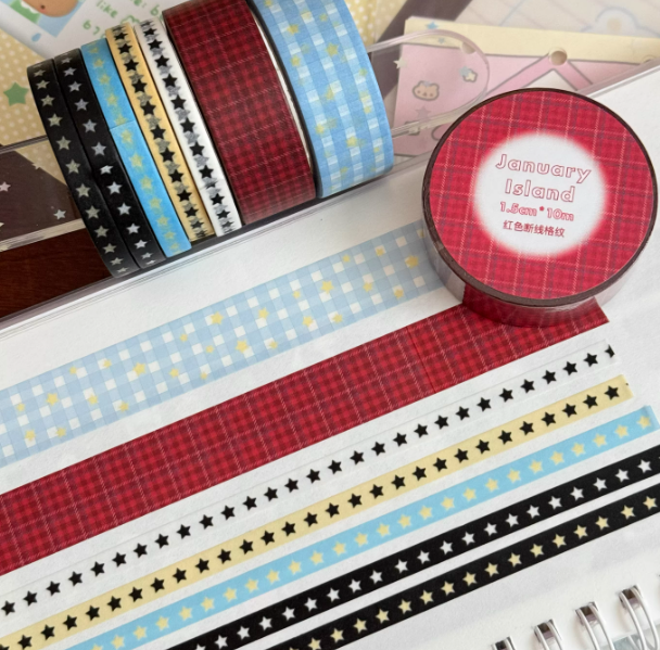 Tape Washi | Ultra-fine Star Washi Tape 5mm x 10m