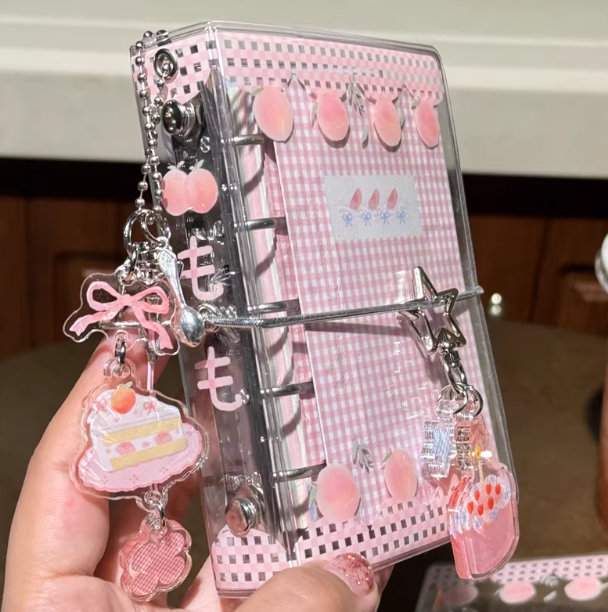 Charm|Acrylic Charm and acrylic clips for journal decoration